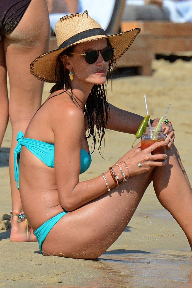 Alessandra Ambrosio in a Bikini (27 Photos)