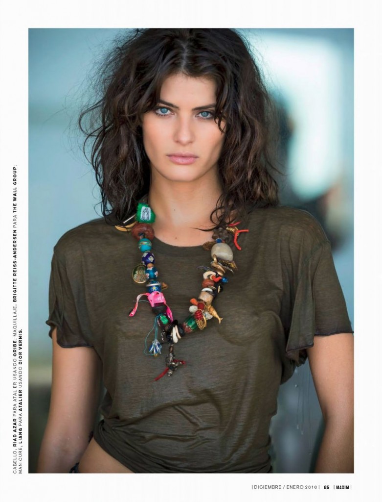 Isabeli Fontana See Through & Topless (2 Photos)