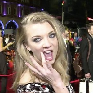 jennifer lawrence accidentally kisses natalie dormer gif video 100