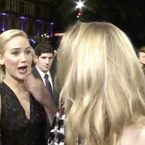 jennifer lawrence accidentally kisses natalie dormer gif video 67