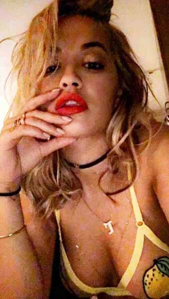 Rita Ora Selfies (2 Photos)