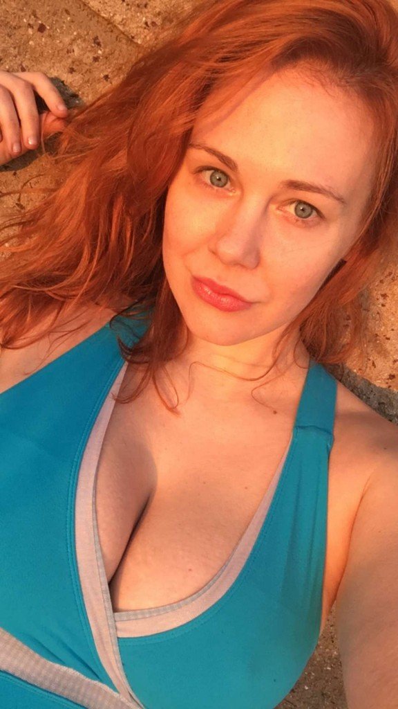 Maitland Ward Selfies (3 Photos)